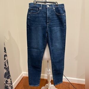 Loft High Waisted Skinny Ankle Jeans- 28/6